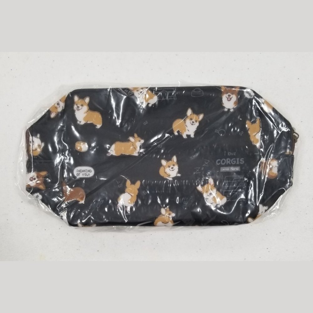 Waterproof Corgi Cube Makeup Cosmetic Bag - Picture 9 of 13